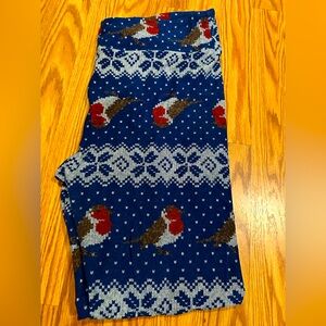 LuLaRoe Christmas leggings sz TC